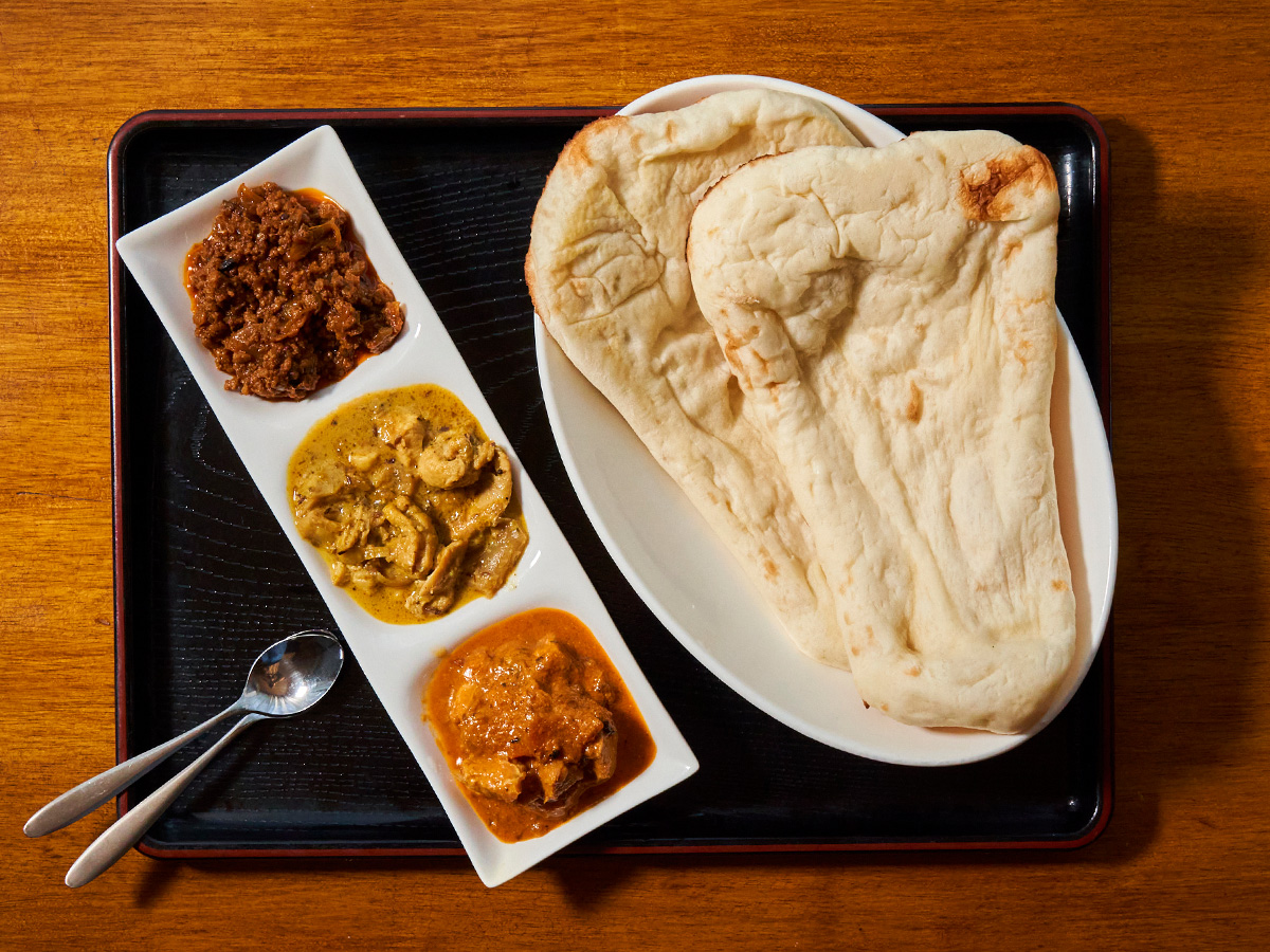 キーマカレーのアレンジ